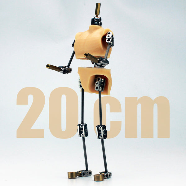 Standard armature kit with silicone main body part (not-ready-made)