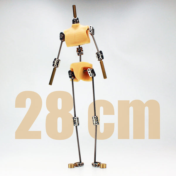 Standard armature kit with silicone main body part (not-ready-made)