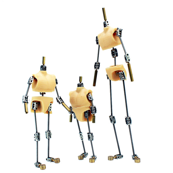 Standard armature kit with silicone main body part (not-ready-made)