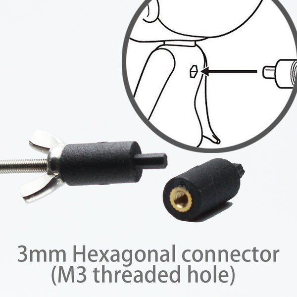 Optional adapters for rigs and winders