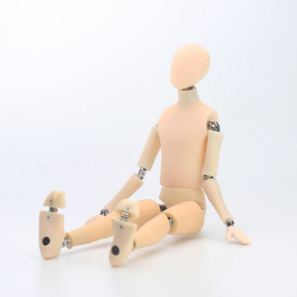 Pro 4.0 ready made posable male body with armature inside