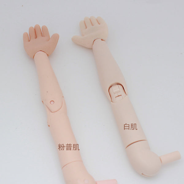 Posable Silicone hands for OBITSU doll body for blythe