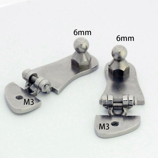 Steel feet for pro stop motion armature kit