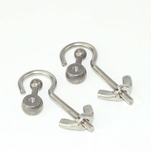 2 pcs toe part and tie down system
