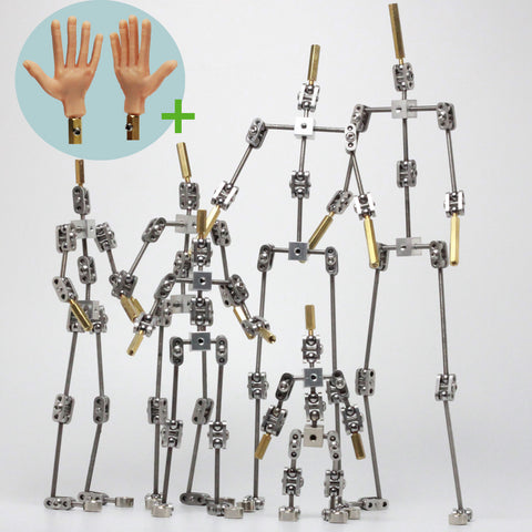 Standard armature kit with silicone hands(not-ready-made)